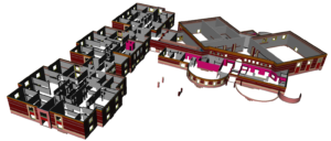 3D depiction of NORTHWOOD schools
