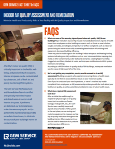 Indoor Air Quality FAQ