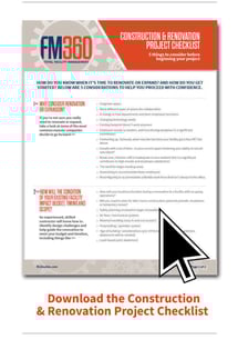 Construction, Renovation Checklist