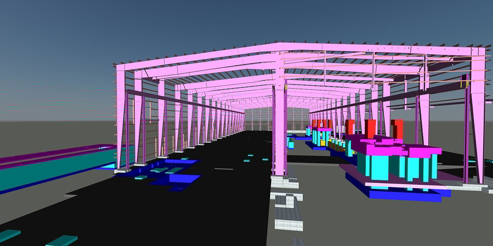 Rudolph-Libbe-Group-Charter-Steel-BIM-model-desktop