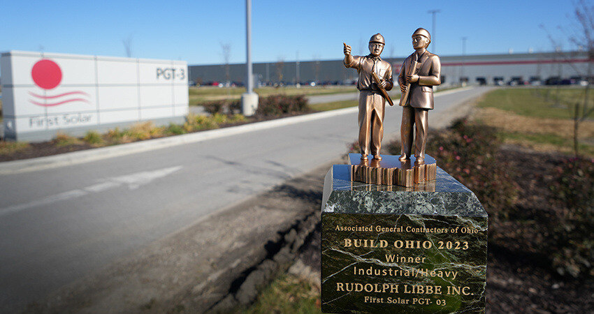 Rudolph Libbe Wins Ohio Association of General Contractors’ Build Ohio Award