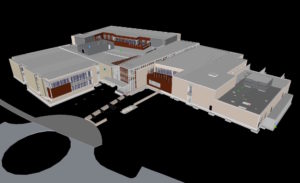 building information modeling of LAZBOY office