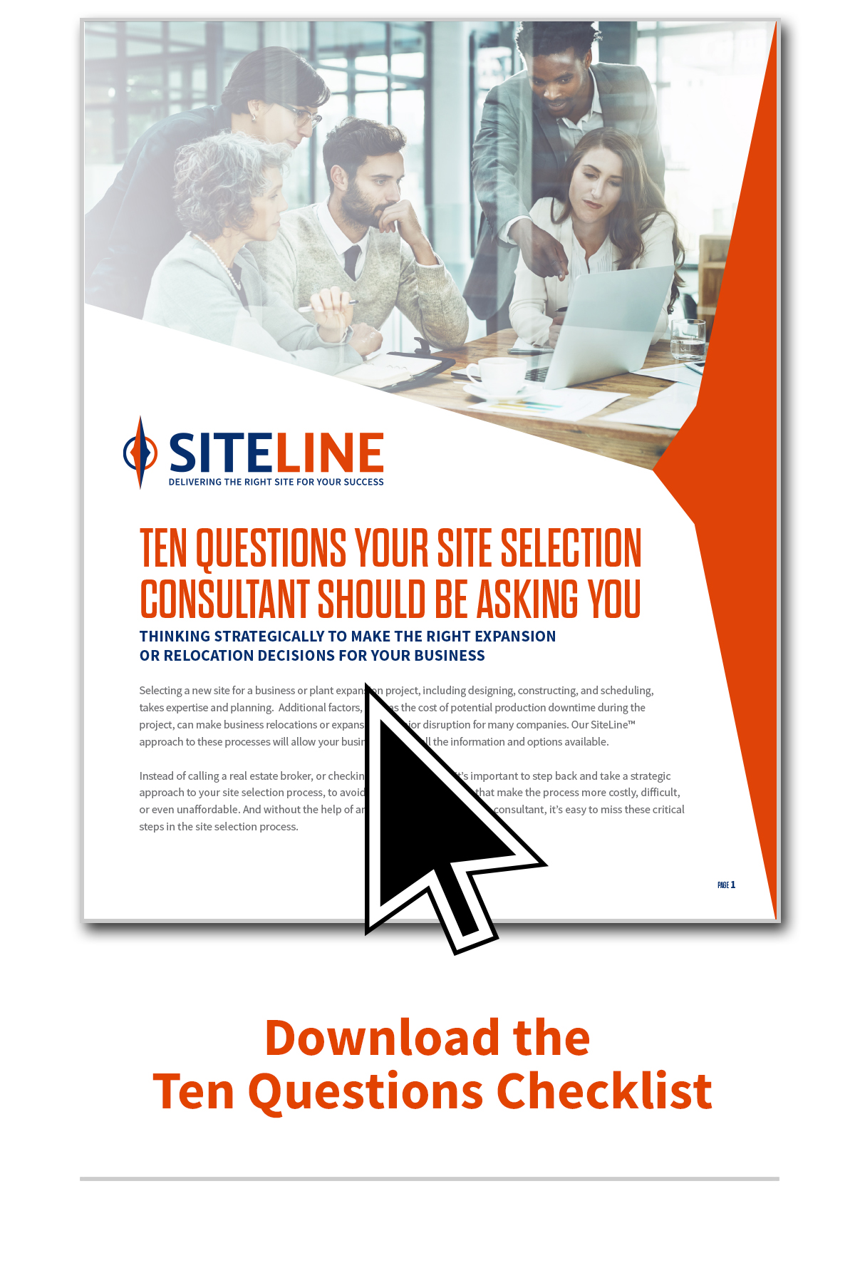 SiteLine Site Selection Consultant Checklist